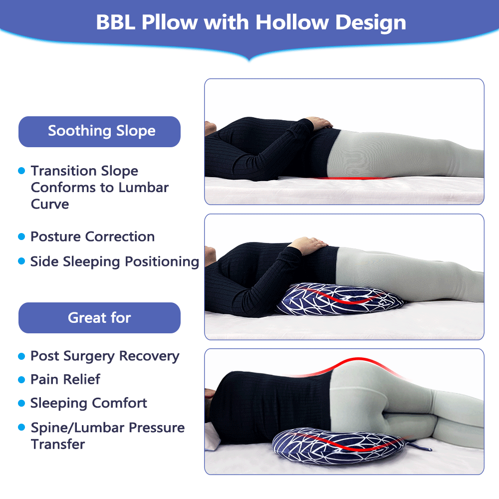BBL Pillow Back Support Brazilian Pillow After Surgery Butt