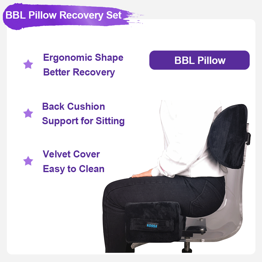 Brazilian Butt Lift Pillow + Back Support Cushion