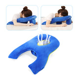 Face Down Pillow After Eye Surgery BBL Bed for Sleeping Medical Prone Pillow Retina Surgery Vitrectomy Recovery Equipment Stomach Sleeper Pillow Bed Massage Face Cradle Cushion