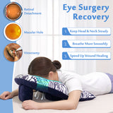 Face Down Pillow After Eye Surgery BBL Bed for Sleeping Medical Prone Pillow Retina Surgery Vitrectomy Recovery Equipment Stomach Sleeper Pillow Bed Massage Face Cradle Cushion