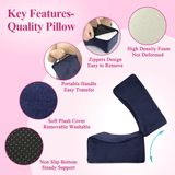 BBL Pillow Brazilian Butt Lift Pillow After Surgery Seat Cushion Butt Pillow for Sitting Driving Post Recovery Booty Pillows Chair Buttlift Buttocks Foam