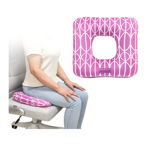 AOSSA Hemorrhoid Cushion Donut Pillow Doughnut Bed Sore Butt