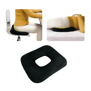 Blue Memory Foam Seat Cushion for Hemorrhoids Donut hemorrhoid Pillow  Cushion for Tailbone Coccyx Pain Relief Pregnancy,Post-Surgury,Partum,Woman  Post